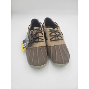 Men's Sperry Top-Sider Figawi Brown Leather Duck Shoes Sz 9.5M (NWT)